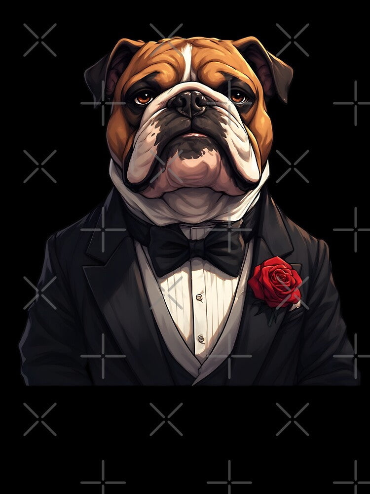 The Dog Father - Bulldog by owi-art