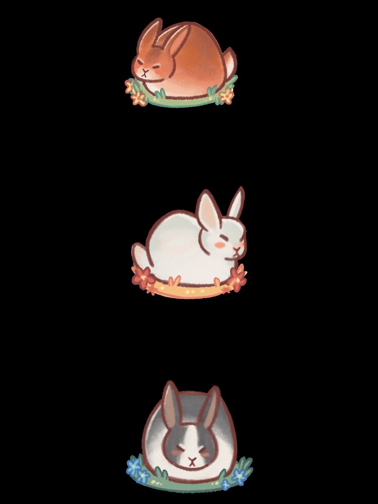 Loaf Bunnies! by lalassketching
