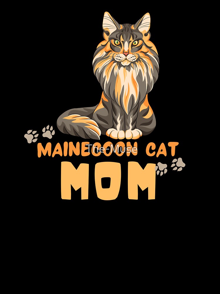 Mainecoon Cat Mom - Cute Maine Coon Cat by The-Muse