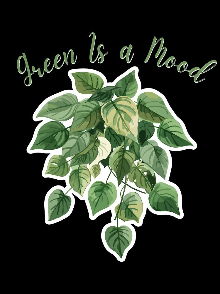 Green Is a Mood, Botanical Vines for Plant Lovers by SpinningCharm