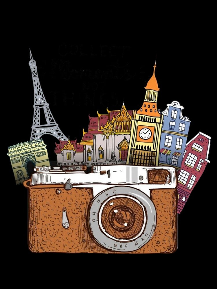 Travel Lover Wanderlust Design | Adventure Quote Art for Travelers & Nomads by Moccroad
