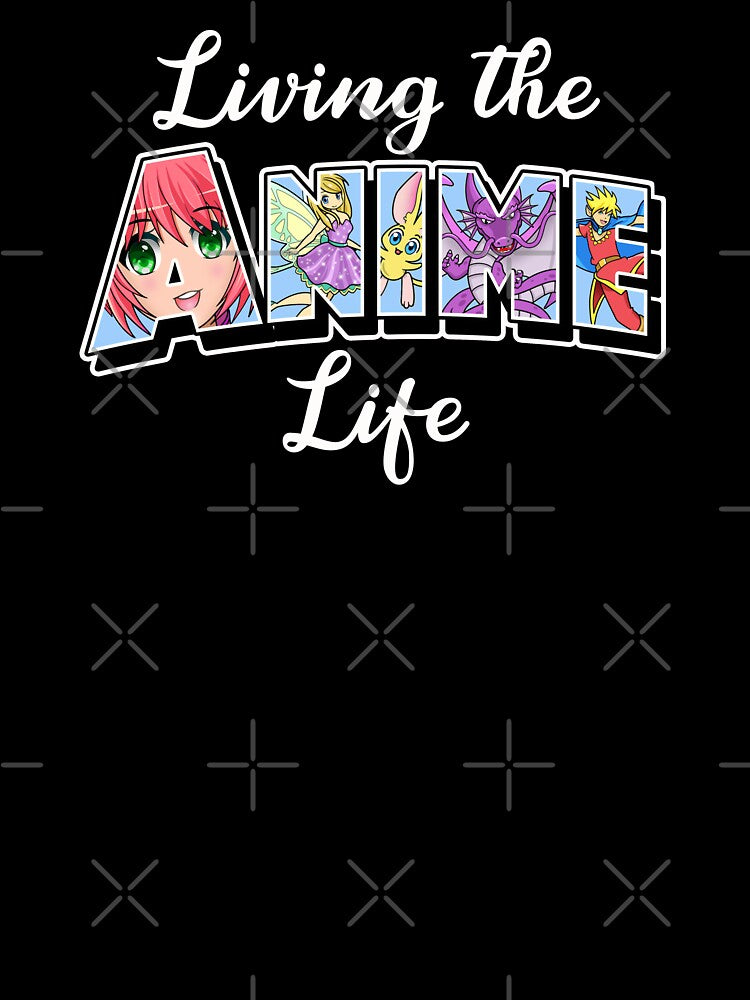 Living the ANIME Life Art Version by EllyMellow