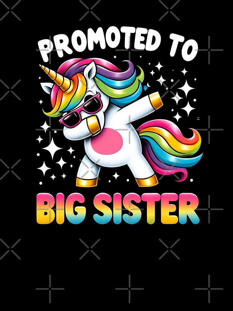 Copy of Promoted to Big Sister Unicorn - Adorable and Magical Design by svarupa