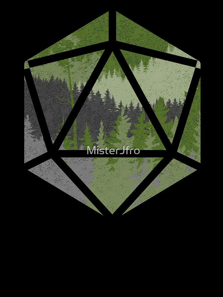 Green D20 by MisterJfro