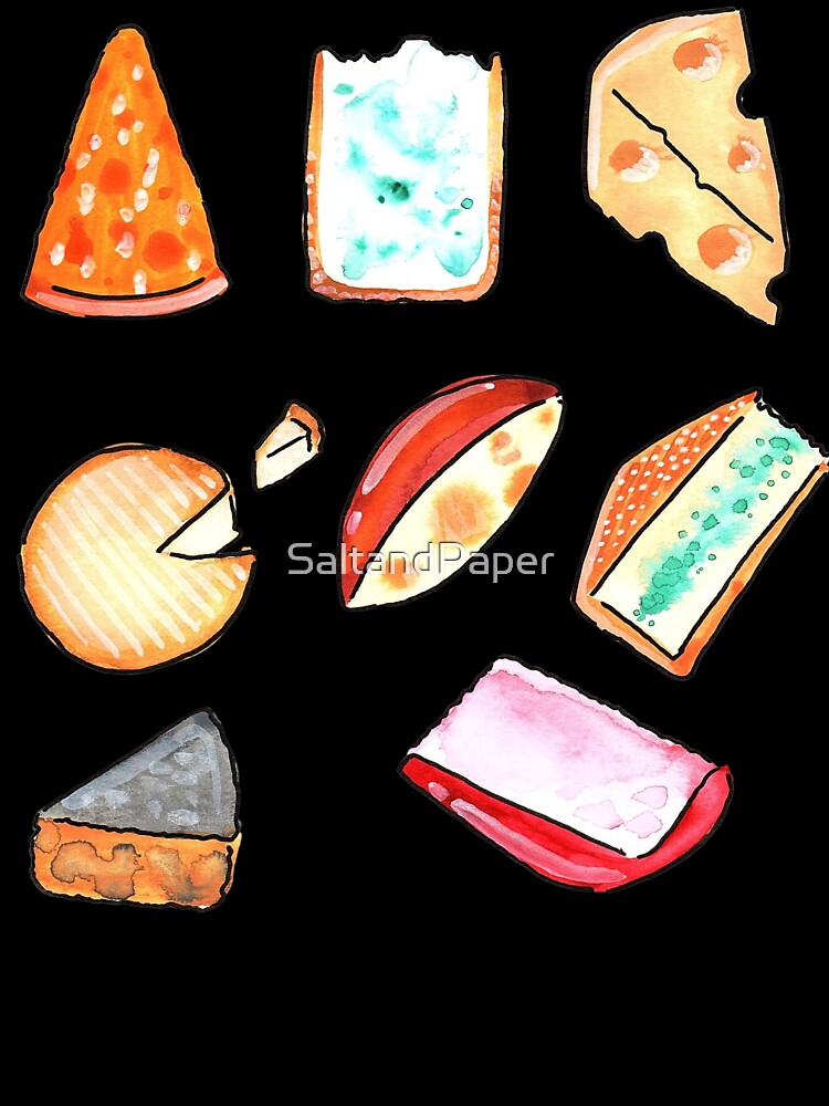 Collection of Cheese by SaltandPaper