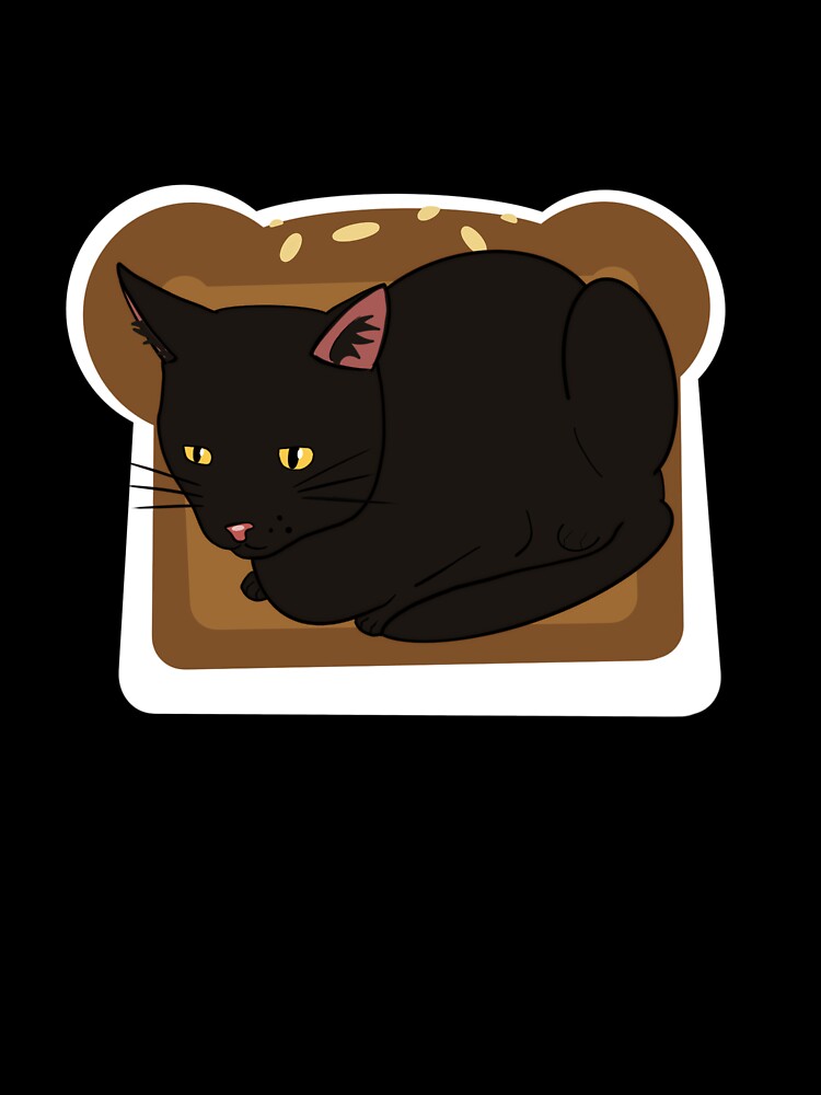 LOAFIN' (Black Cat) by tankdumpster