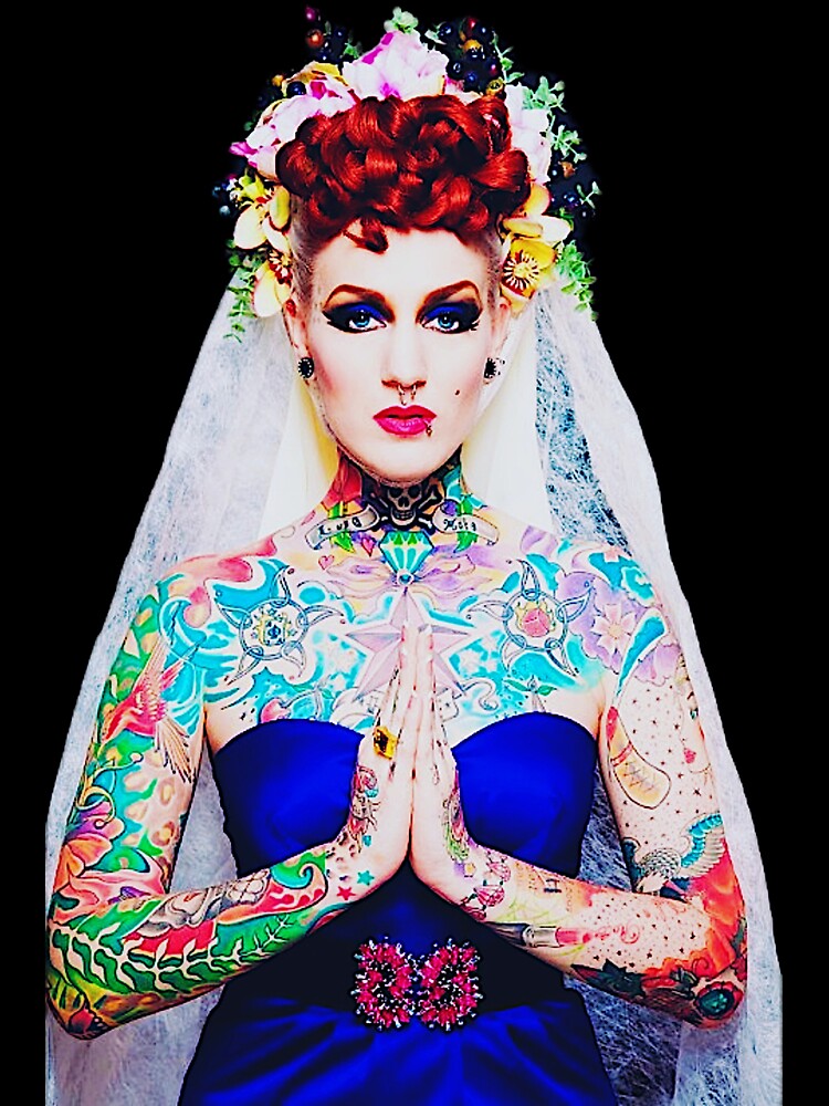 Tattoo Bride Sexy Original Alternative Women Photography by FestDrip