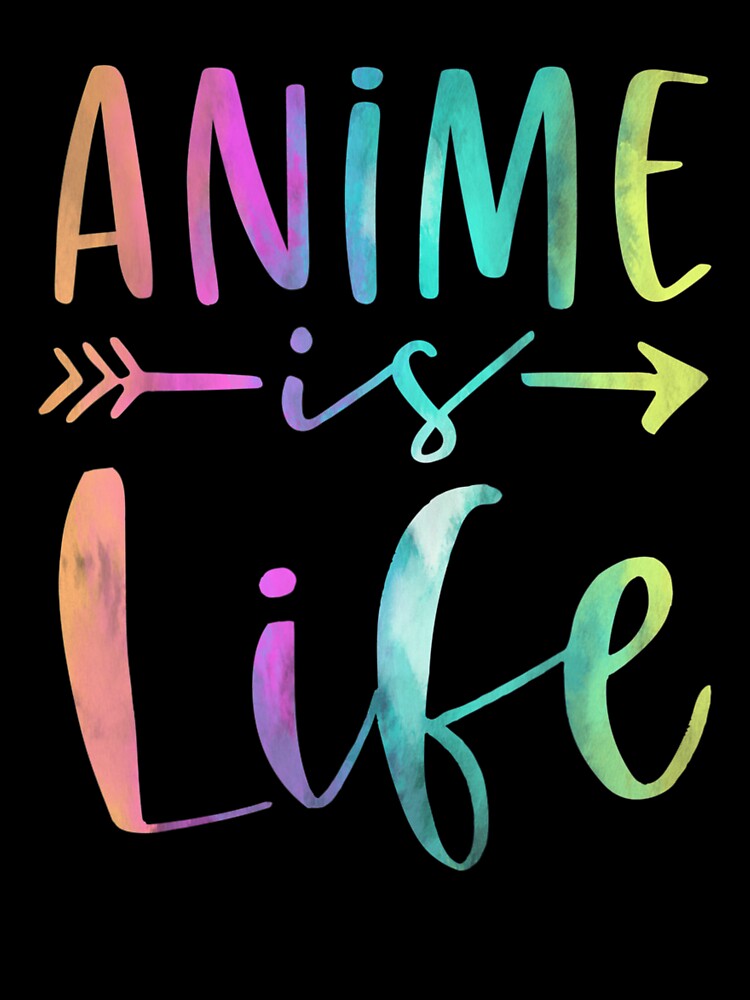 Anime is Life Boy Girl Manga Anime Lover Gifts Anime Merch by KimberleyRamsey