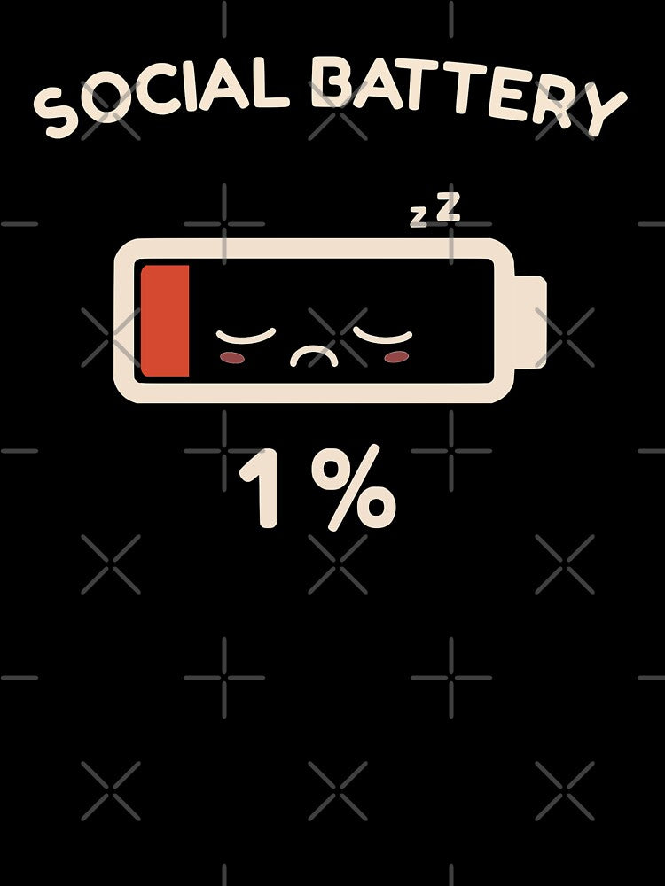 Social Battery 1% by dreamtravel