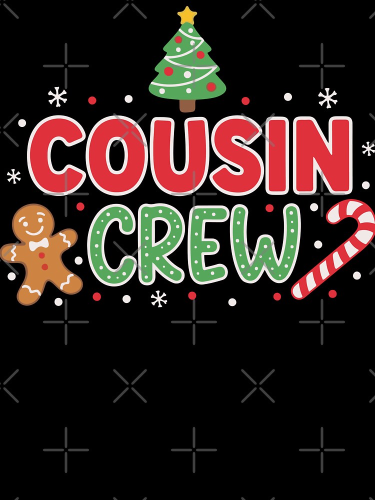 Cousin Crew Gingerbread Christmas by FlashCraft Design
