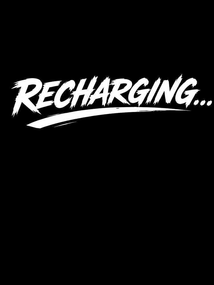 Recharging... | Introvert Social Battery Loading by SkullVor