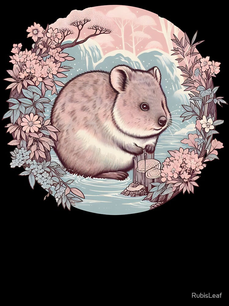 Quokka retro by RubisLeaf