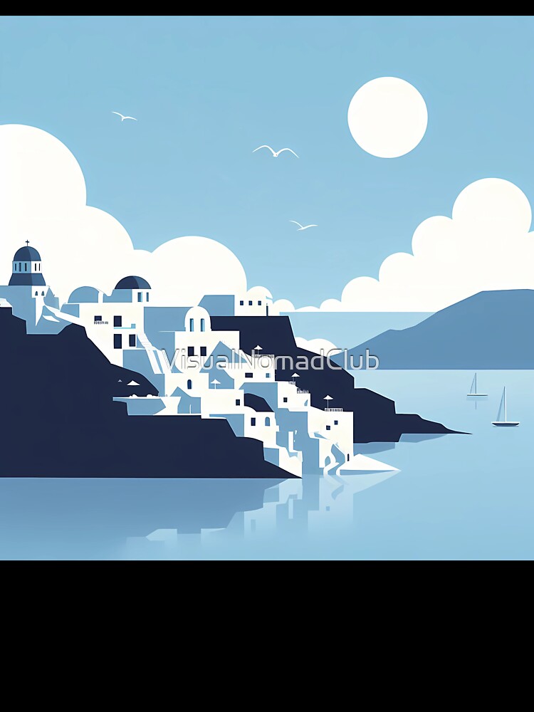 Santorini Island by Visual Nomad Club
