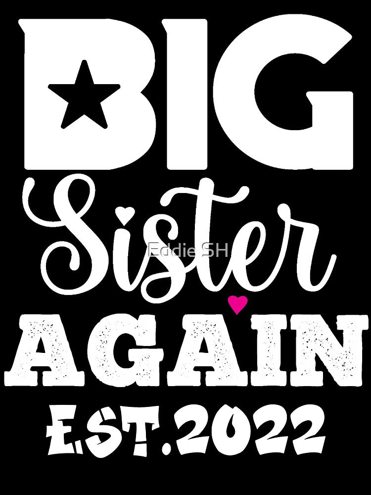 Big Sister Again Pregnancy Announcement 2022 Siblings by Eddie SH