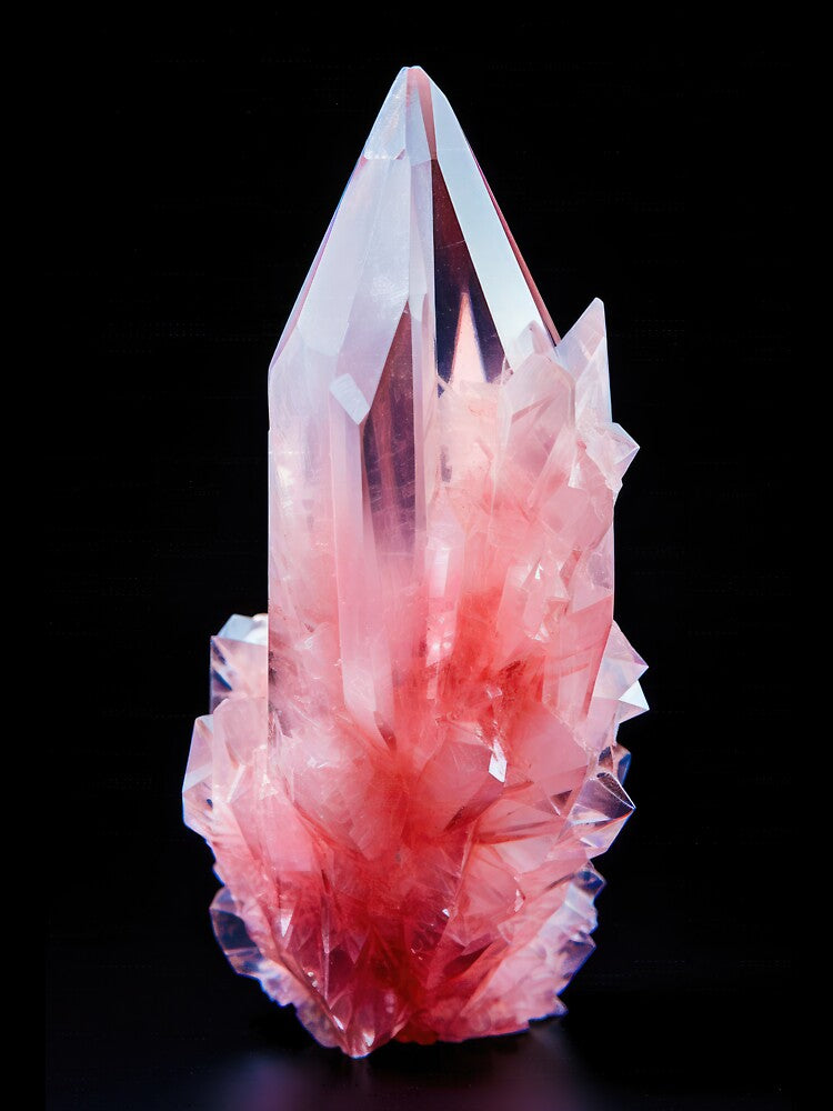 Rose Quartz 02 Healing Crystal by mhfoto