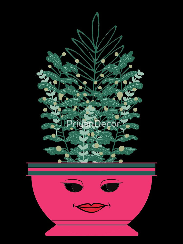 Face Pot Plant by PriyanDecor