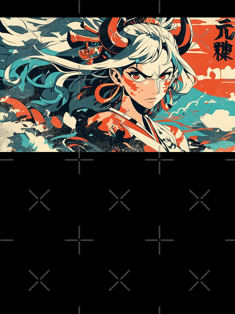 Samurai Pirate Battle Girl by AnimeArsenalPrints