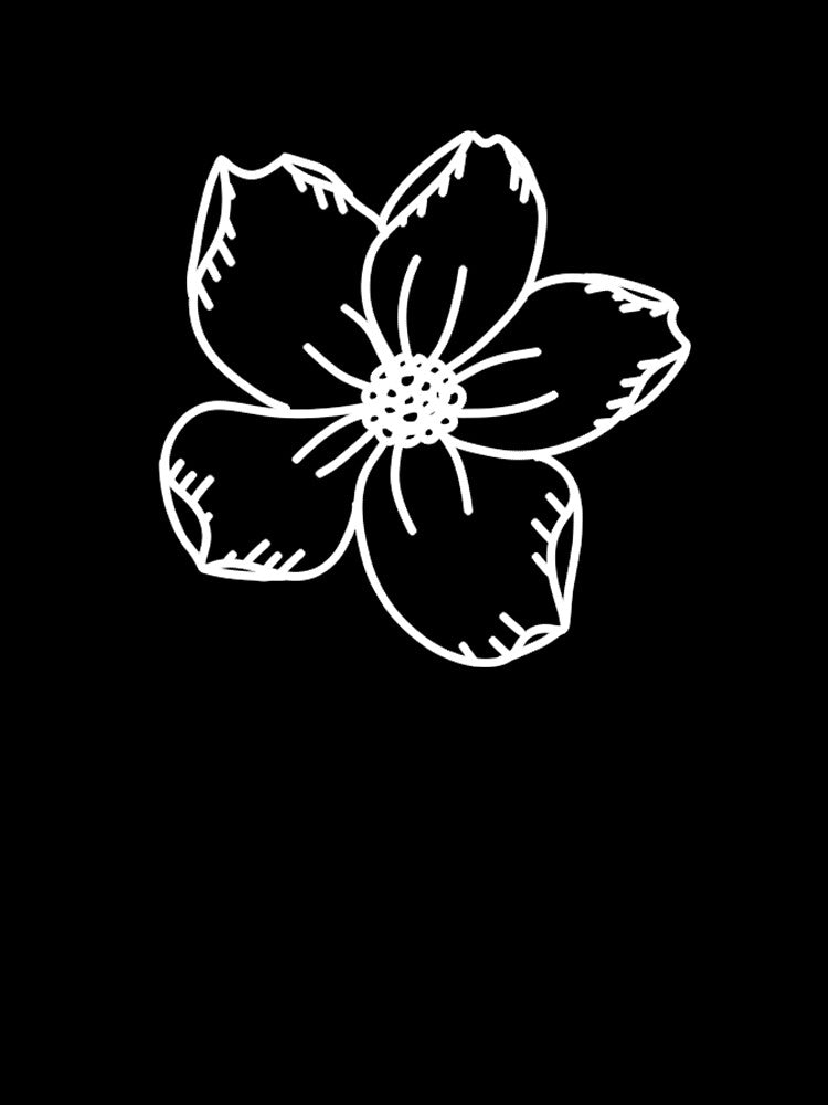 Flower Flower White by AOCreativeProd