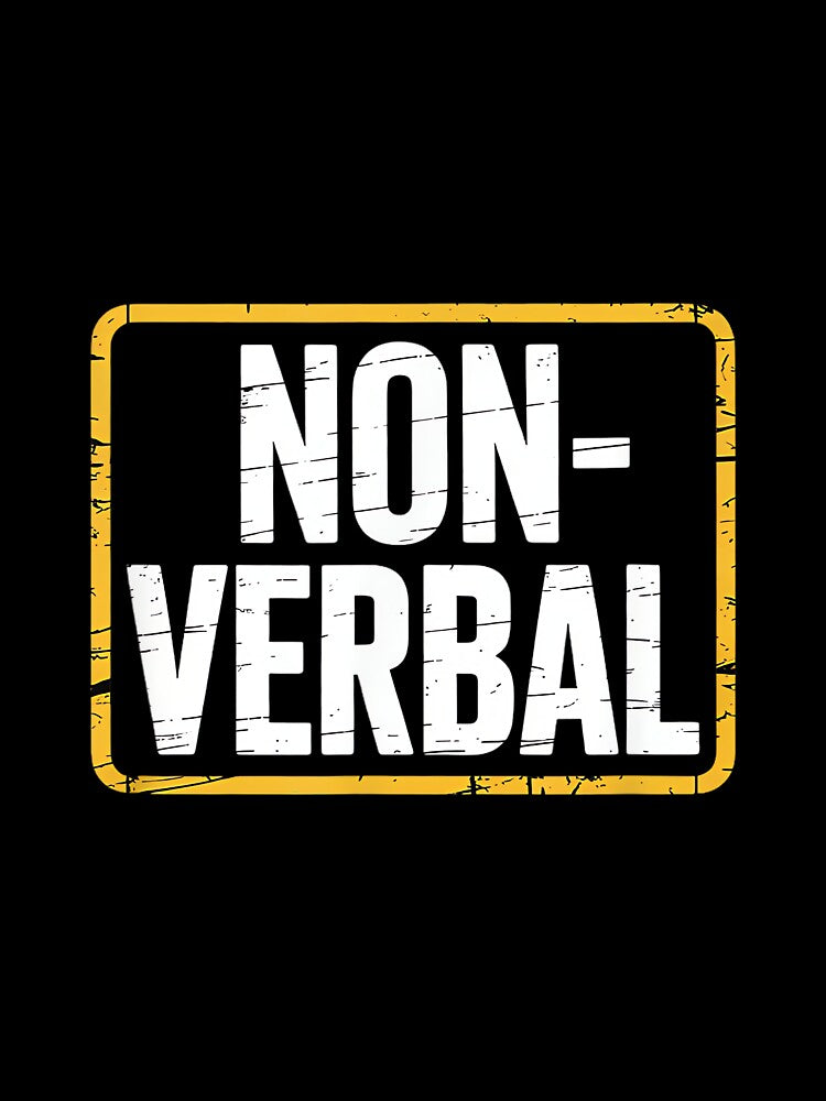 Non Verbal Social Battery Low Introvert Warning Sign by JohnVBurks