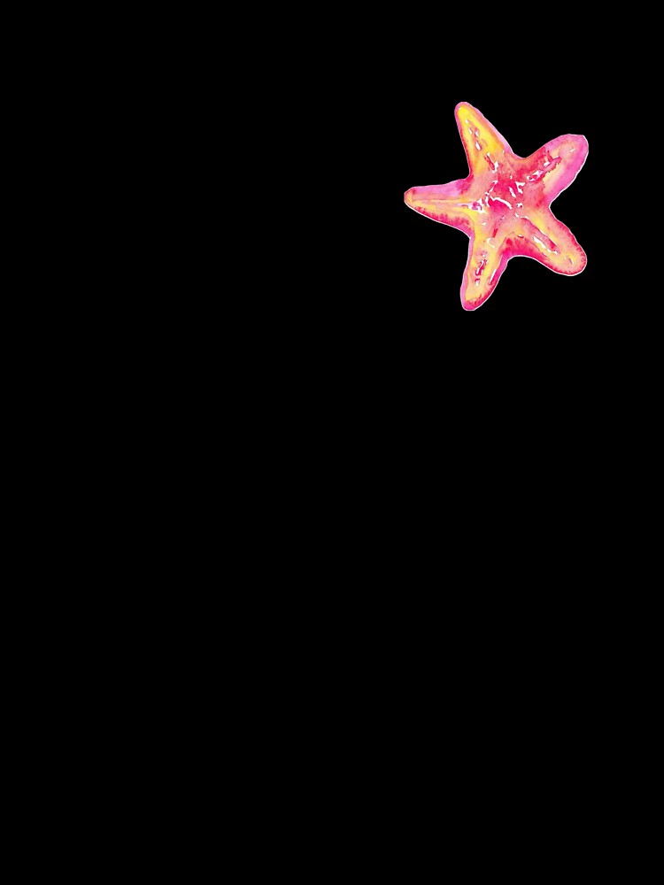 Aesthetic Pink Starfish by lawtrott