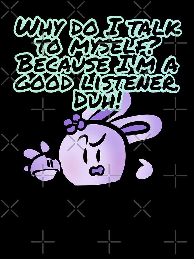 Talking with myself - Claninchen bunny by Claninchen