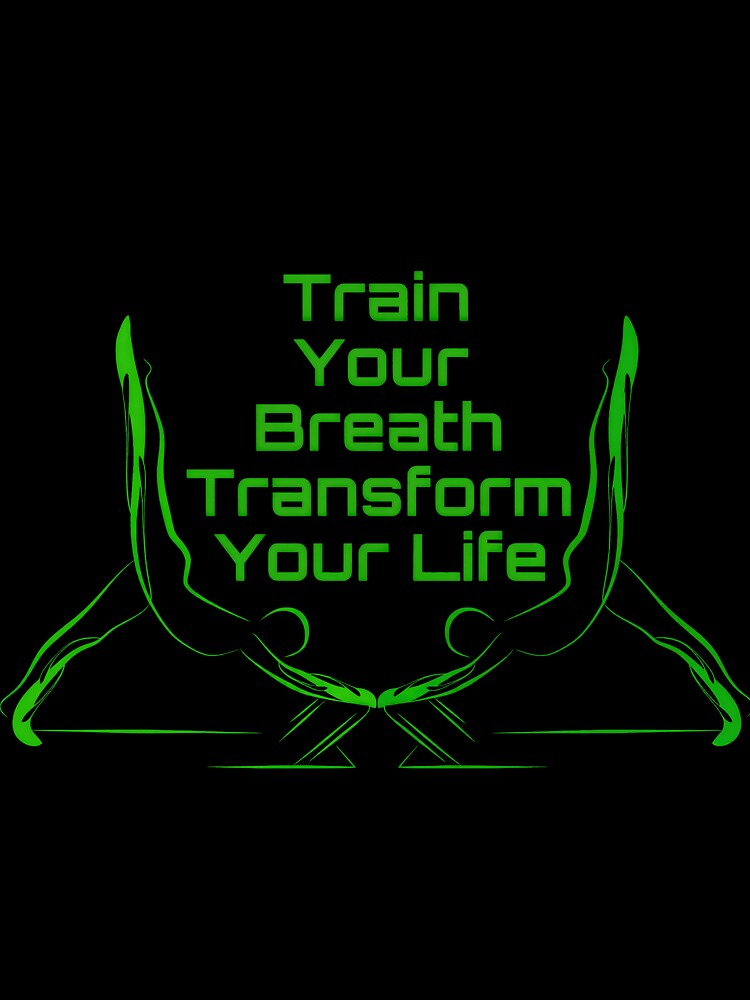 Breathwork Motivation | Yoga Mindfulness Design by Adappai