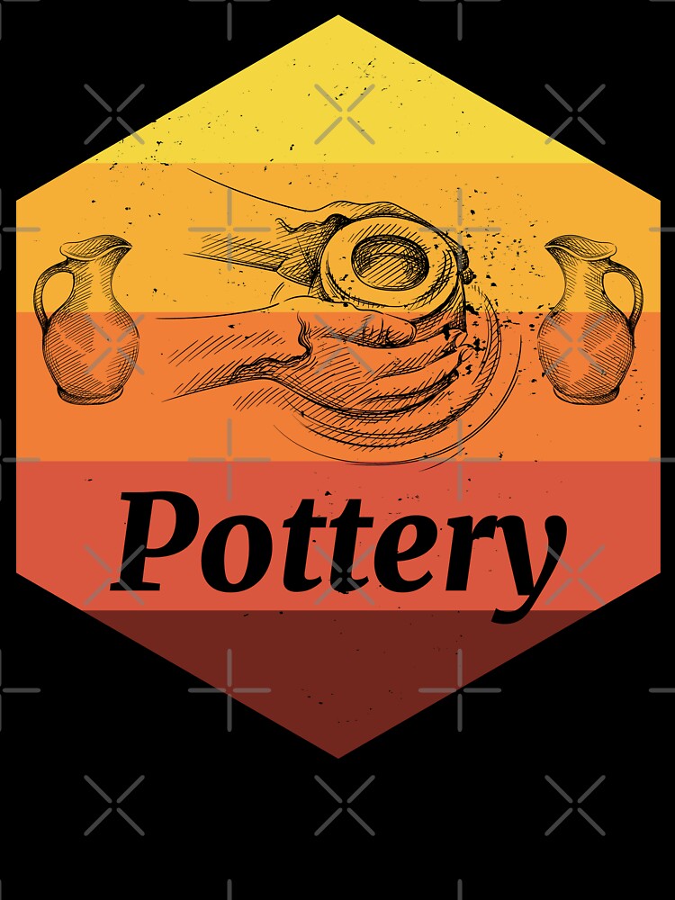 Pottery Ceramics Artist Potter Clay Vintage Retro by CuteDesigns1