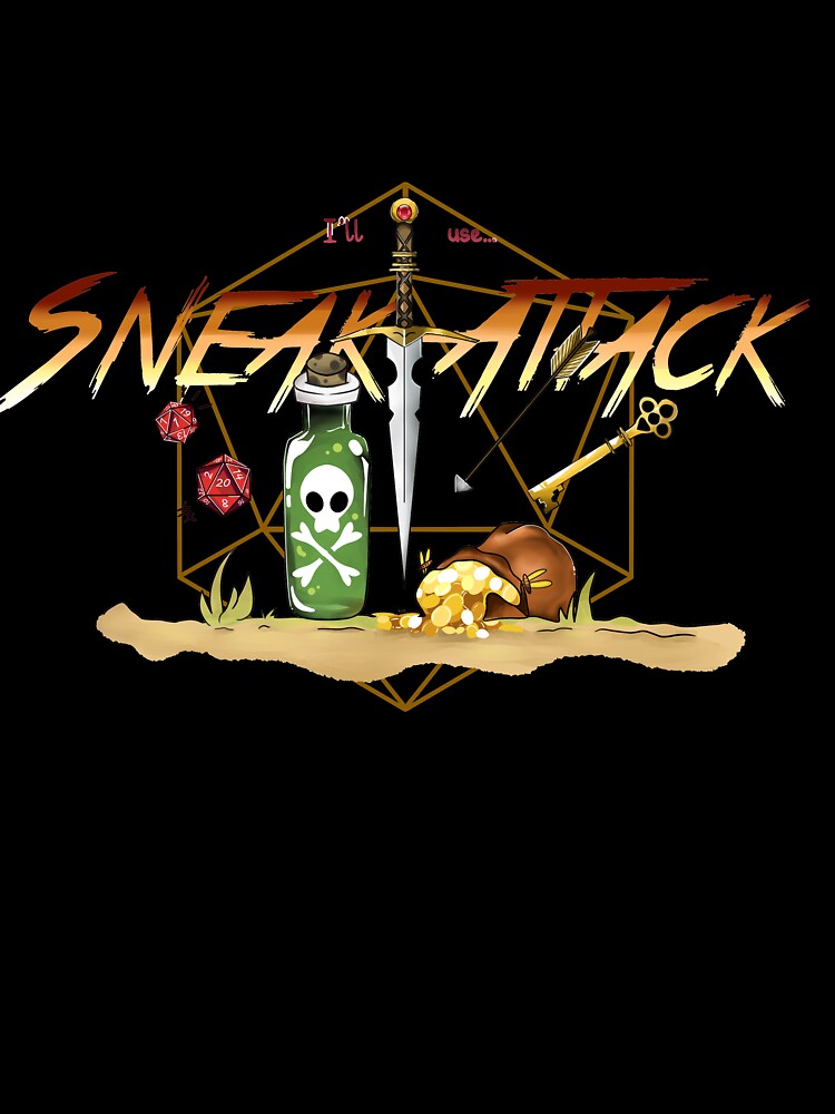 D&D Rogue Class | Sneak Attack by Lemon-Roll