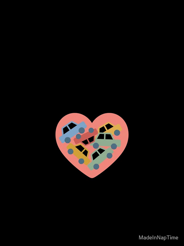 Boy Mama. Loud House, Full Heart. – Heart Filled with Toy Cars Illustration by MadeInNapTime