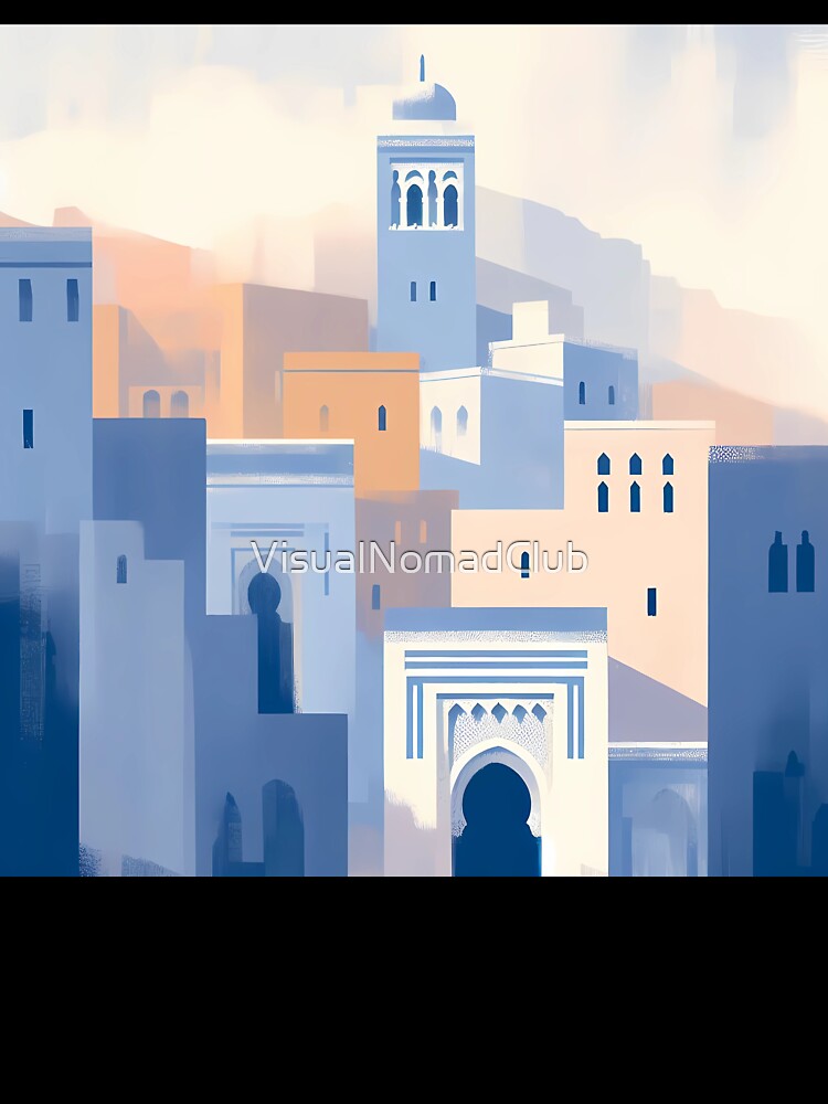 Abstract Morocco Architecture by Visual Nomad Club