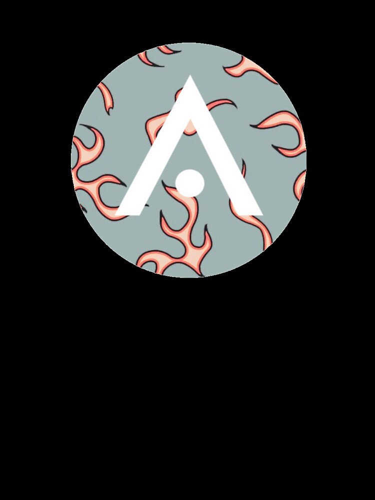 Blue and Orange Fire Aveda Logo by Dalaura