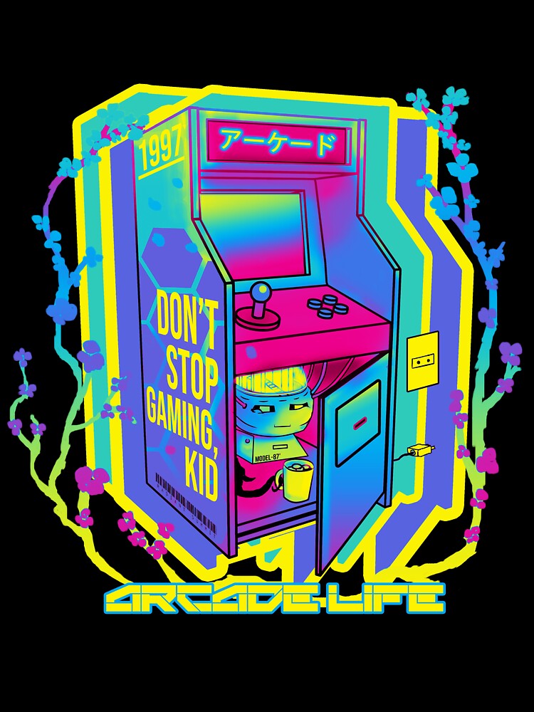Arcade Life (CMYK Variant) by radiantsummit