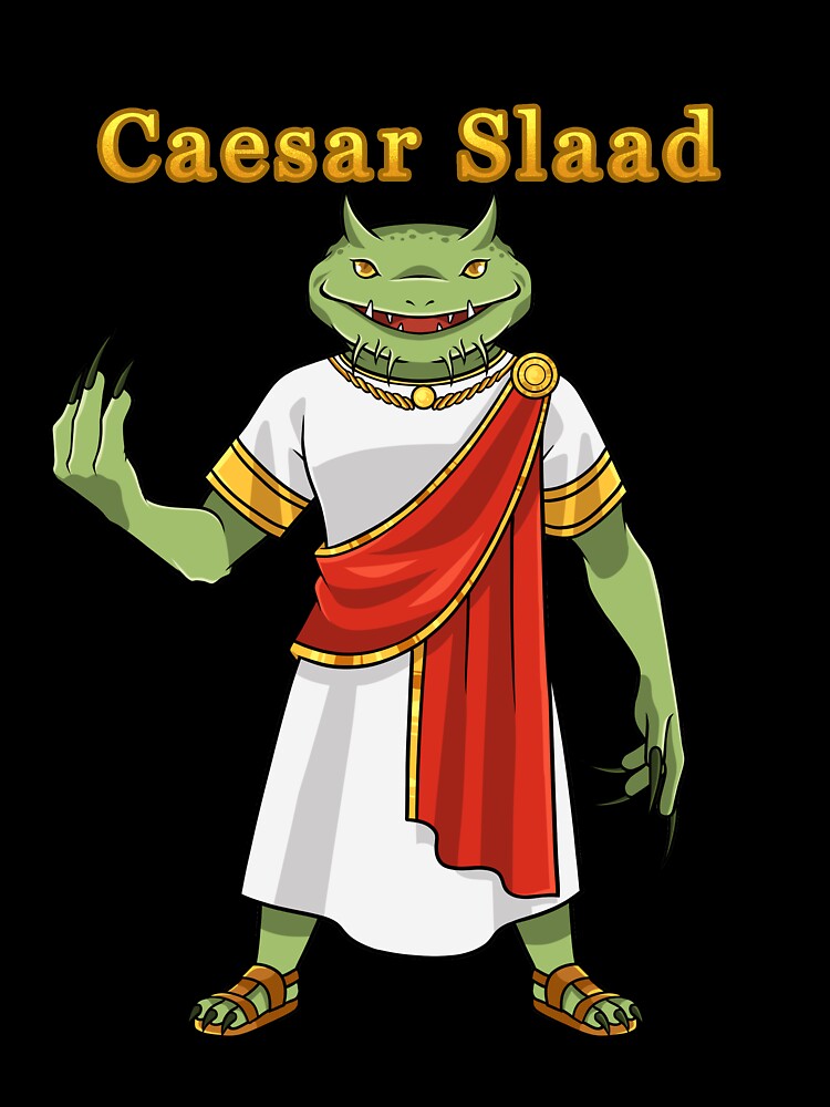 Caesar Slaad - Fun D&D Design by ProfessorSpiffy