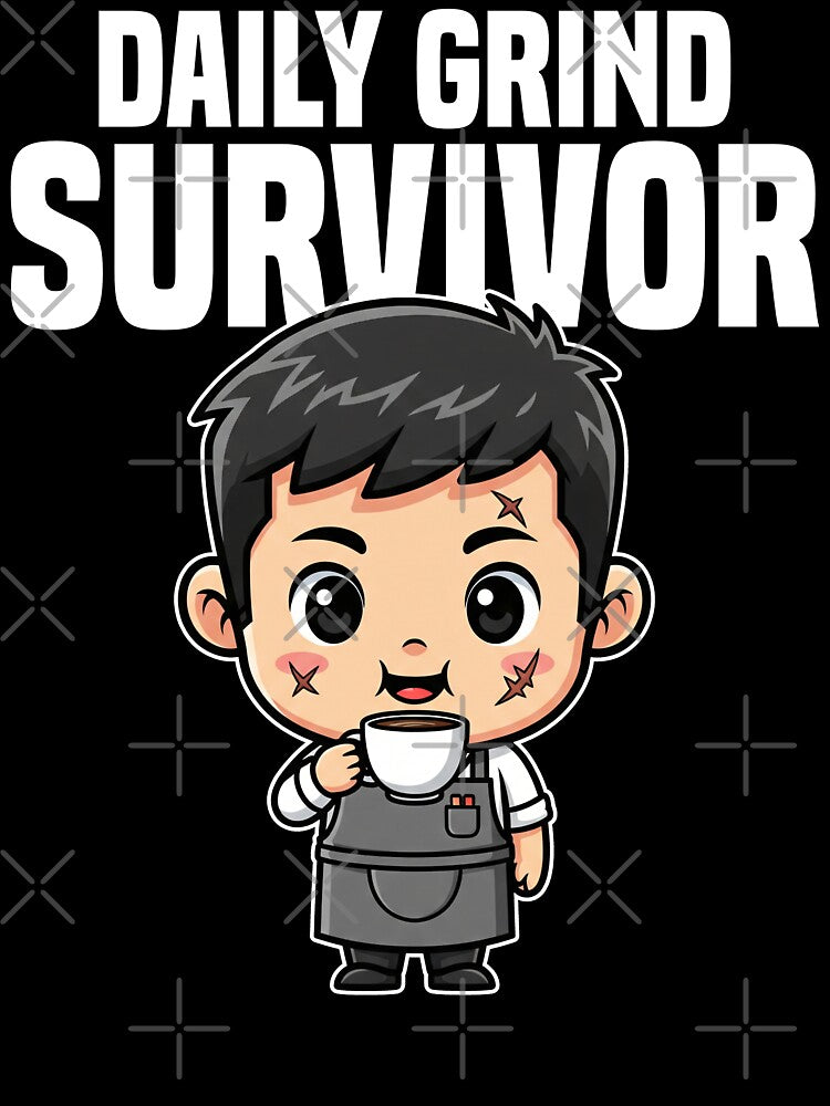 DAILY GRIND SURVIVOR - BARISTA GIFT by KEF Custom