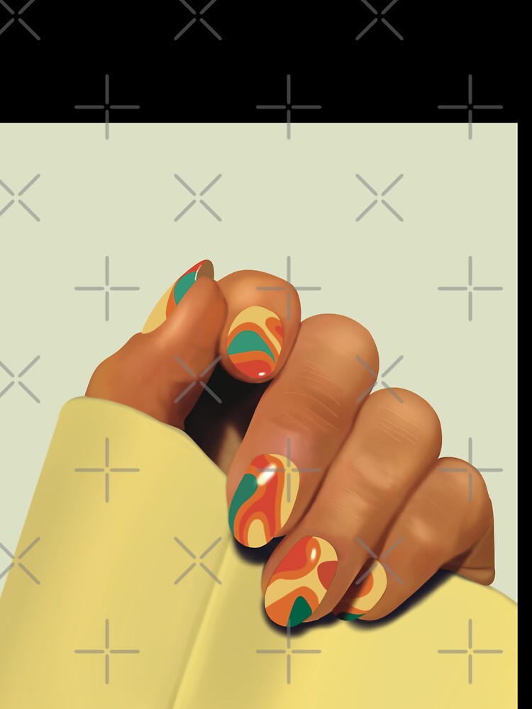 Retro Nails by Ivlc .