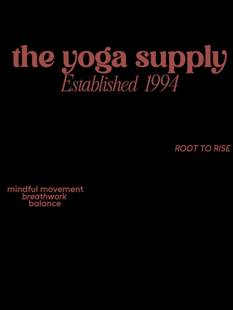 The Yoga Supply – Root to Rise | Wellness & Meditation Tee by shoporbitapparel