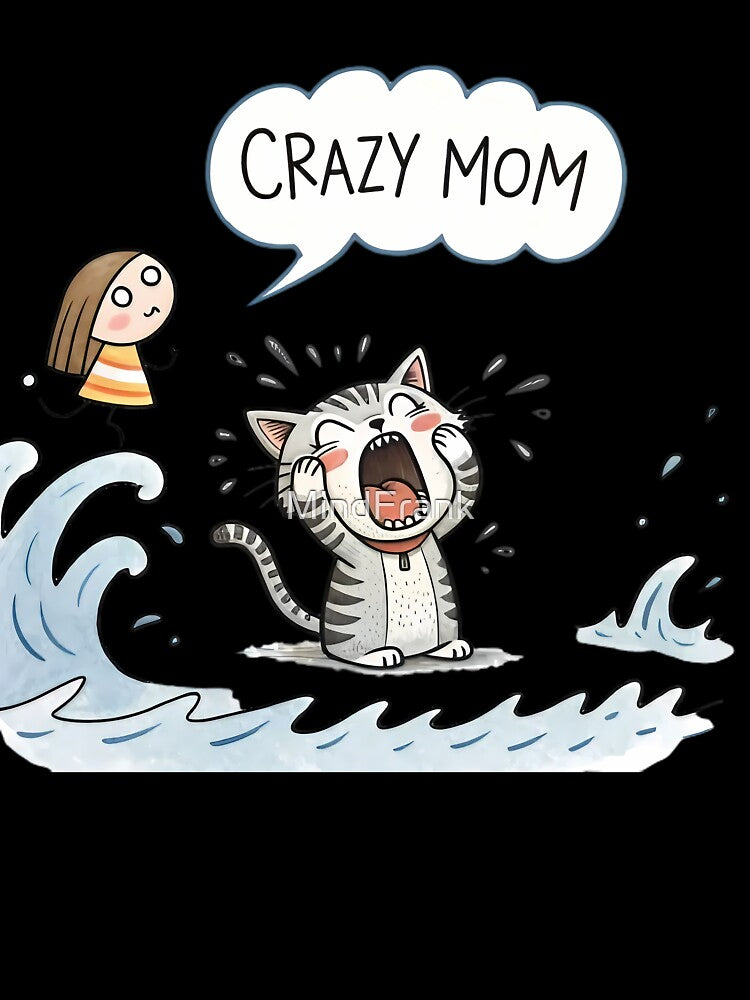 Crazy Mom For Children, kids by MindFrank