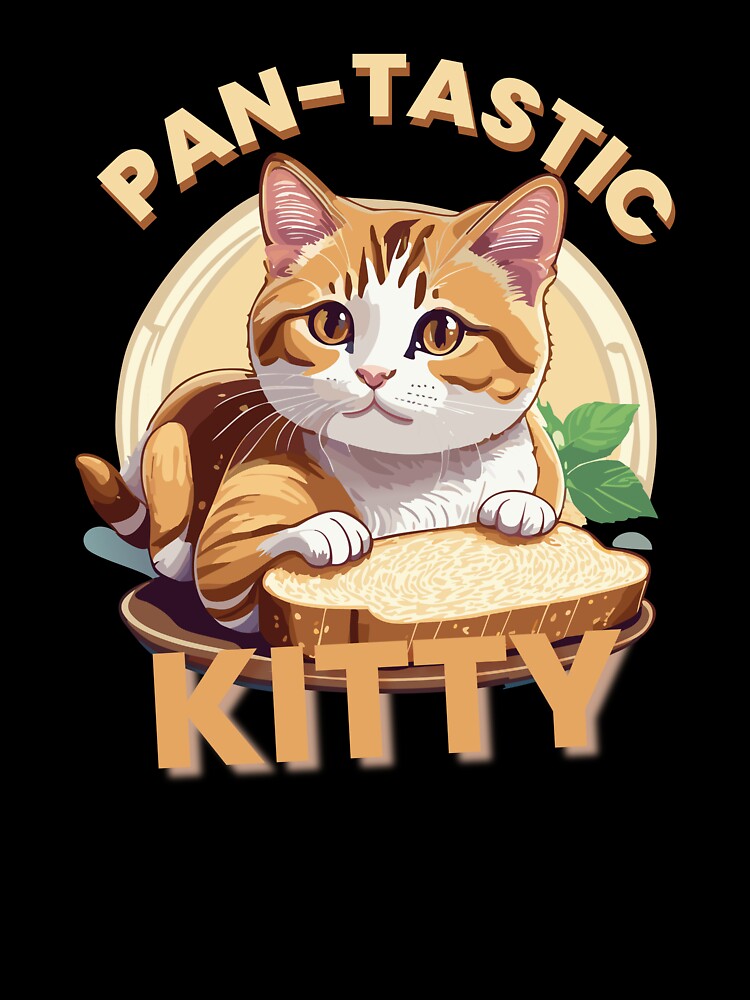 Cat loaf "Pan-tastic Kitty" by PrimeDesign27
