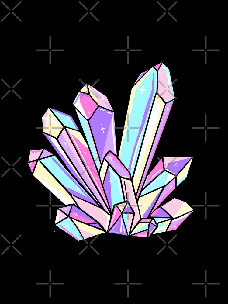 Stunning rainbow crystal cluster by ArtistryByColls