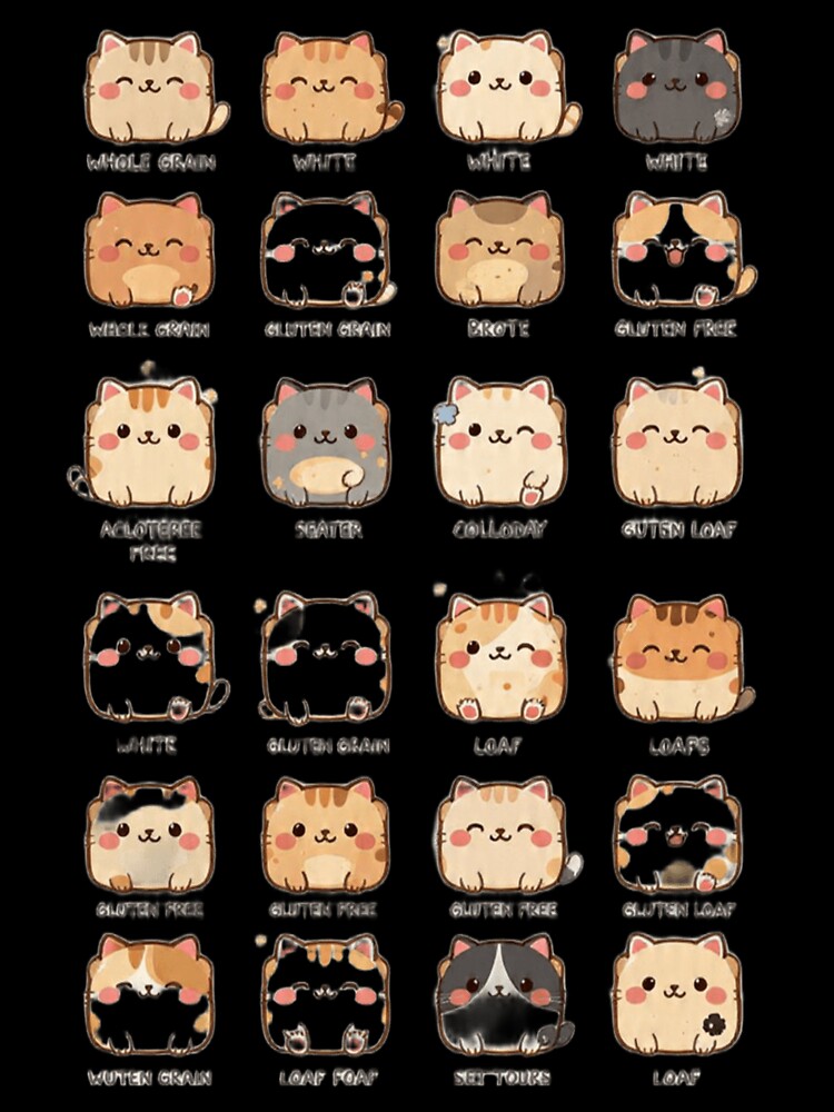 Cute Kawaii Cat by PlengPoomofArts