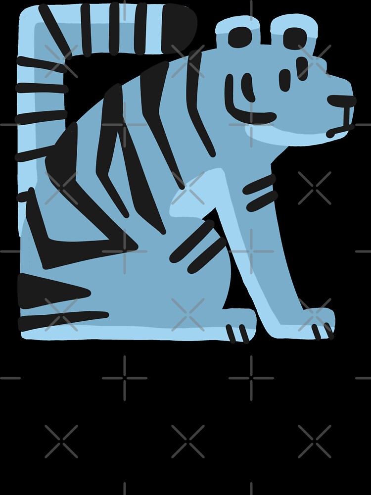 Empty Head No Thoughts Tiger by Tuliptiger