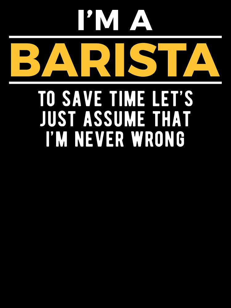 Coffee Artist Barista Witty by NestaReign