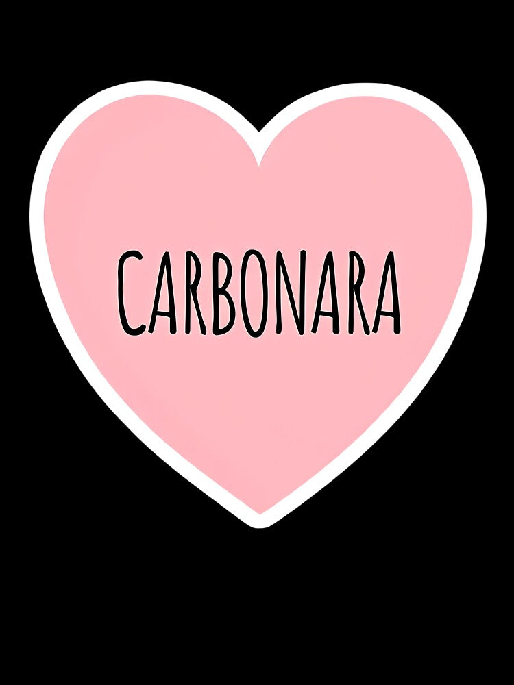 I Heart Carbonara by CharmStudio