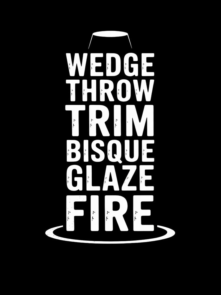 WEDGE THROW TRIM BISQUE GLAZE FIRE Pottery Ceramics Meme by RuthGAArt