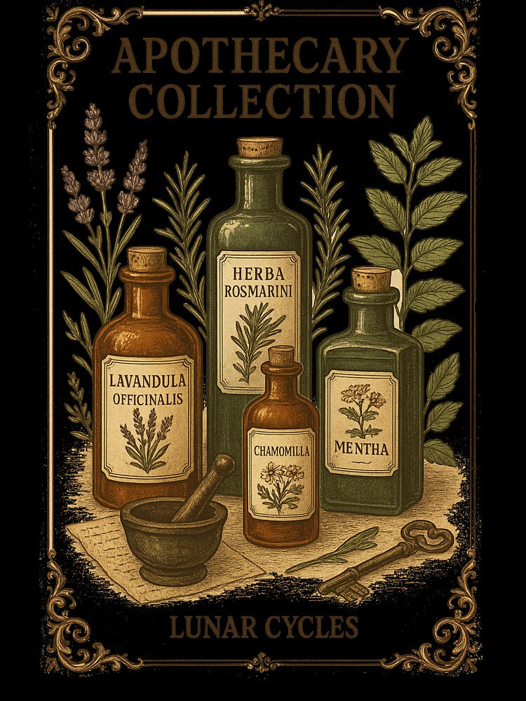 Apothecary Collection Vintage Herbal Art by freackly