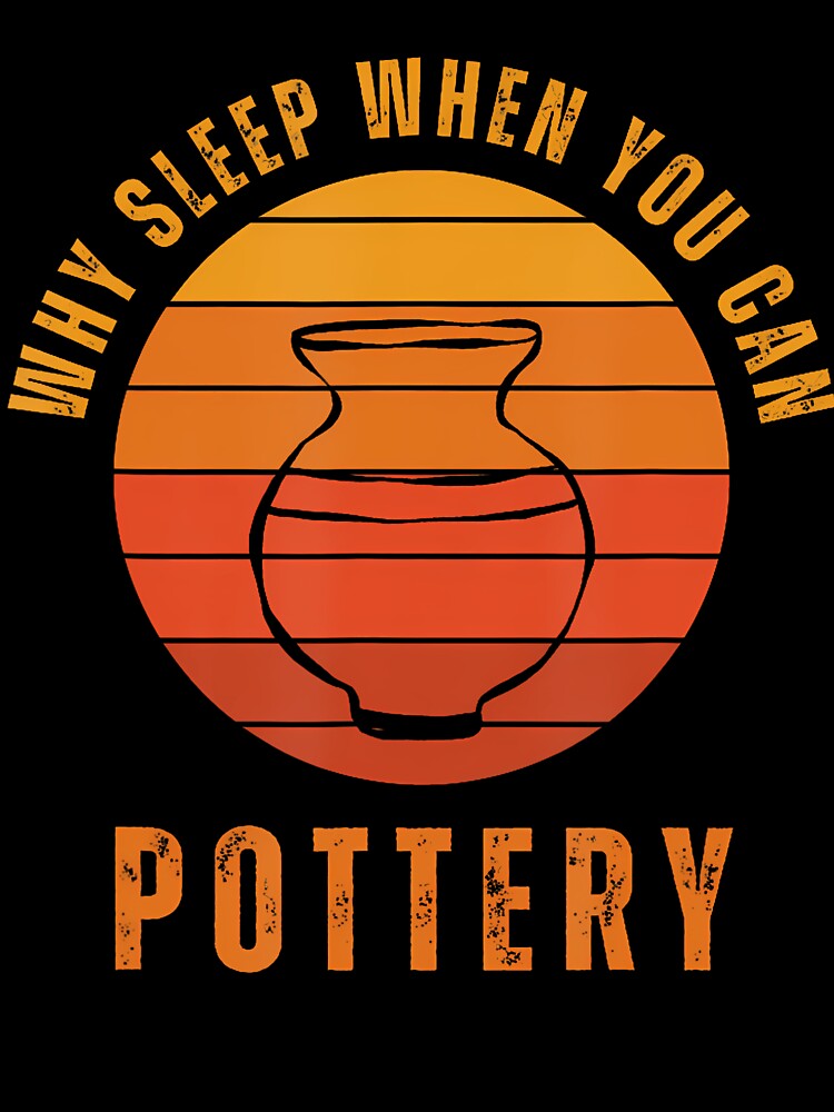 Retro Funny Pottery Ceramic Artist Clay Sculptor by LucilleAntoi