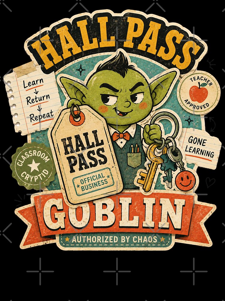 Hall Pass Goblin — Authorized by Chaos by StillWildink