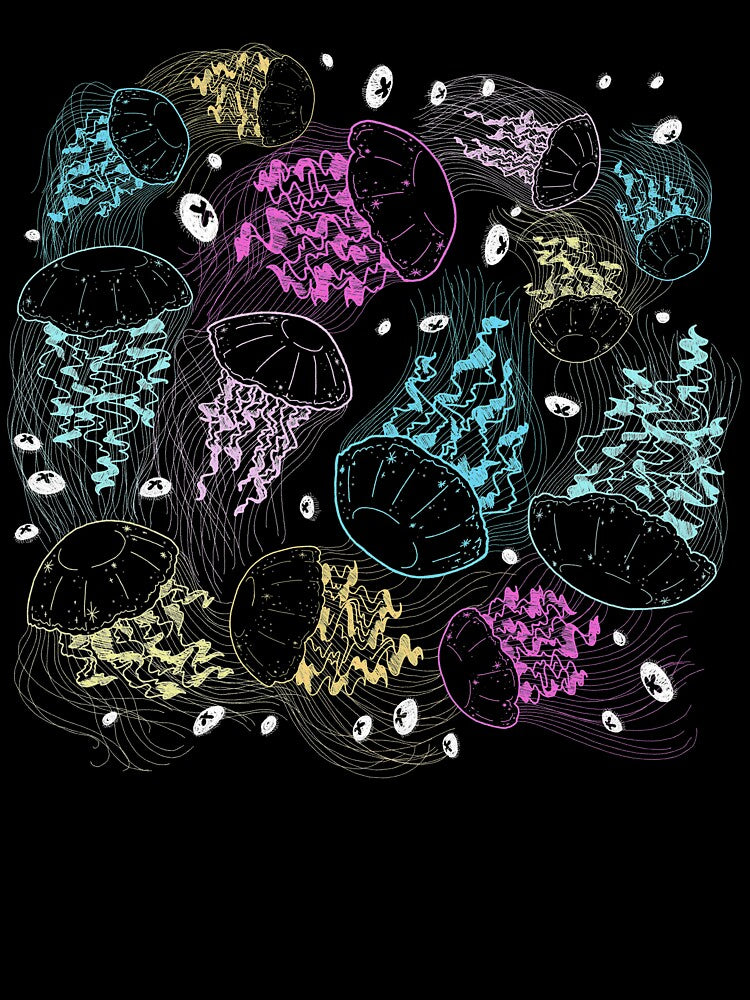 Jellyfish Abyss by PodPeopleArt