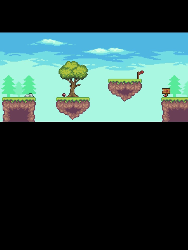 Pixel art arcade game scene by 4You4U