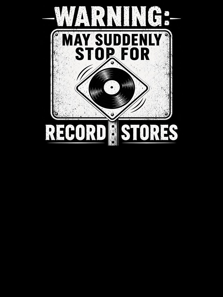 I love visiting record stores no matter where I am. by Retro Vibes Designs